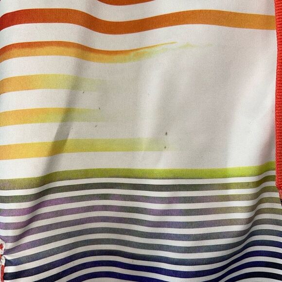 Volcom Men's Colorful Striped Cargo Surf Swim Board Shorts Size 34 - Picture 6 of 10